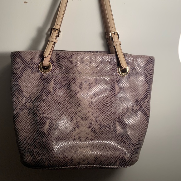 Michael Kors Snakeskin Purse - Picture 1 of 5